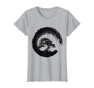 Funny shirts V-neck Tank top Hoodie sweatshirt usa uk au ca gifts for Yin Yang Bonsai Tree Japanese Buddhist Zen T-Shirt 1012640